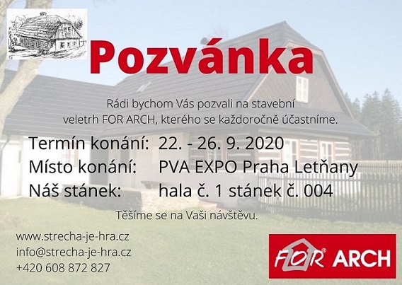 Pozvánka FORARCH